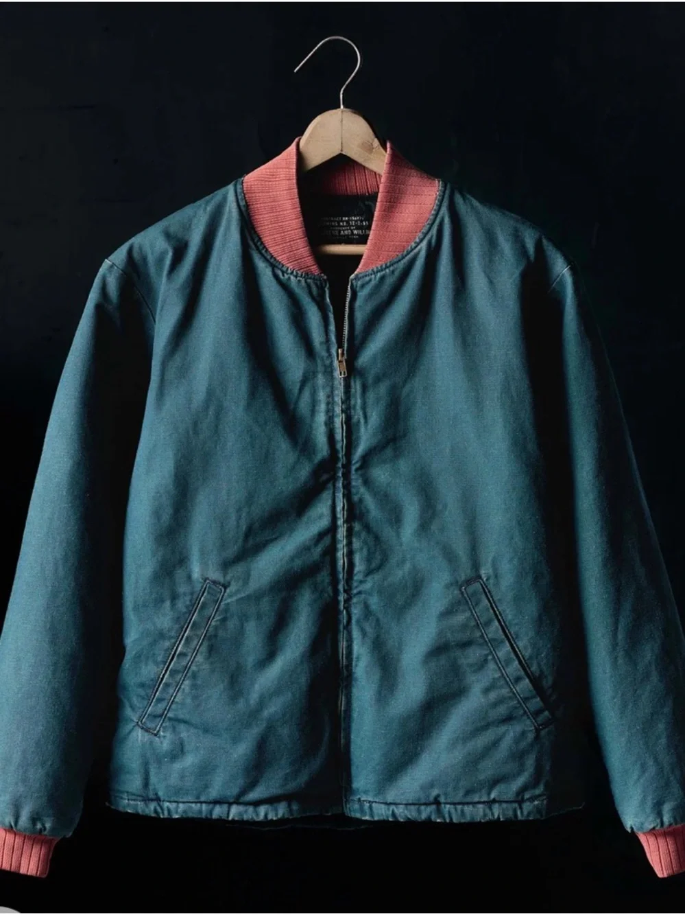 Imogene + Willie quilt lined bomber in juniper XL - Picture 2 of 11